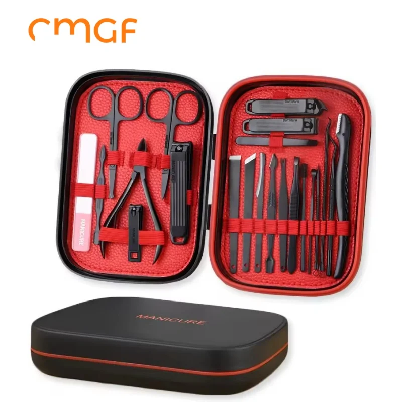 Машинка для стрижки ногтей TB9195 набор ухода за ногтями нержавеющая сталь 22 шт.