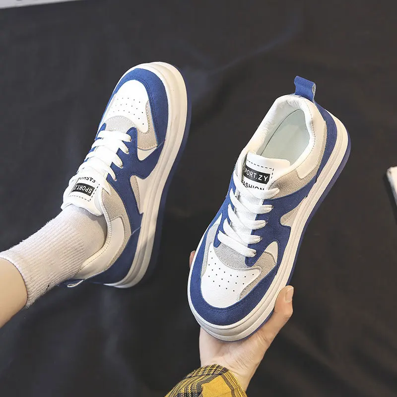 Women's sports shoes 2023 spring new fashion comfortable breathable casual sports shoes ladies non-slip flat running shoes