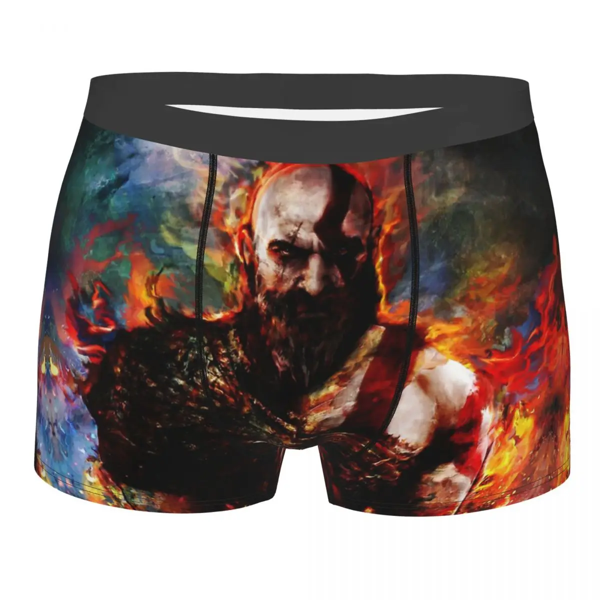 Трусы-боксеры Kratos God of War Game мужские нижнее белье удобные шорты трусы - купить по