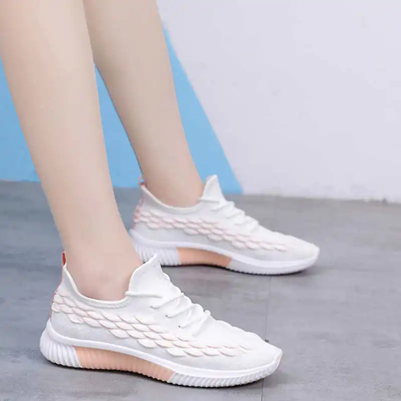 

White Lace Lady Ladies Sport Shoes Sneakers Sneakers Sport Woman Running Platform Sports Shoes Woman Tactical Sneakers Tennis