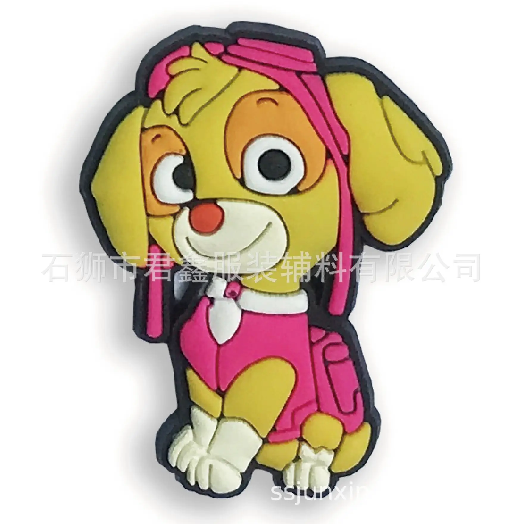 Декоративная мягкая резиновая Пряжка для обуви из ПВХ Щенячий патруль - купить по