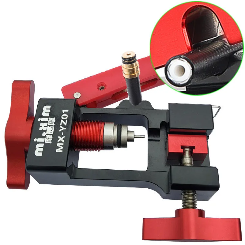 

MTB Bicycle Brake Repair Tool Hydraulic Hose Needle Tool Driver Cutter 2 in 1 BH90 BH59 Connector Insert install Press Bike Part