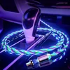 Flowing Light Magnetic Charging Mobile Phone Cable 5