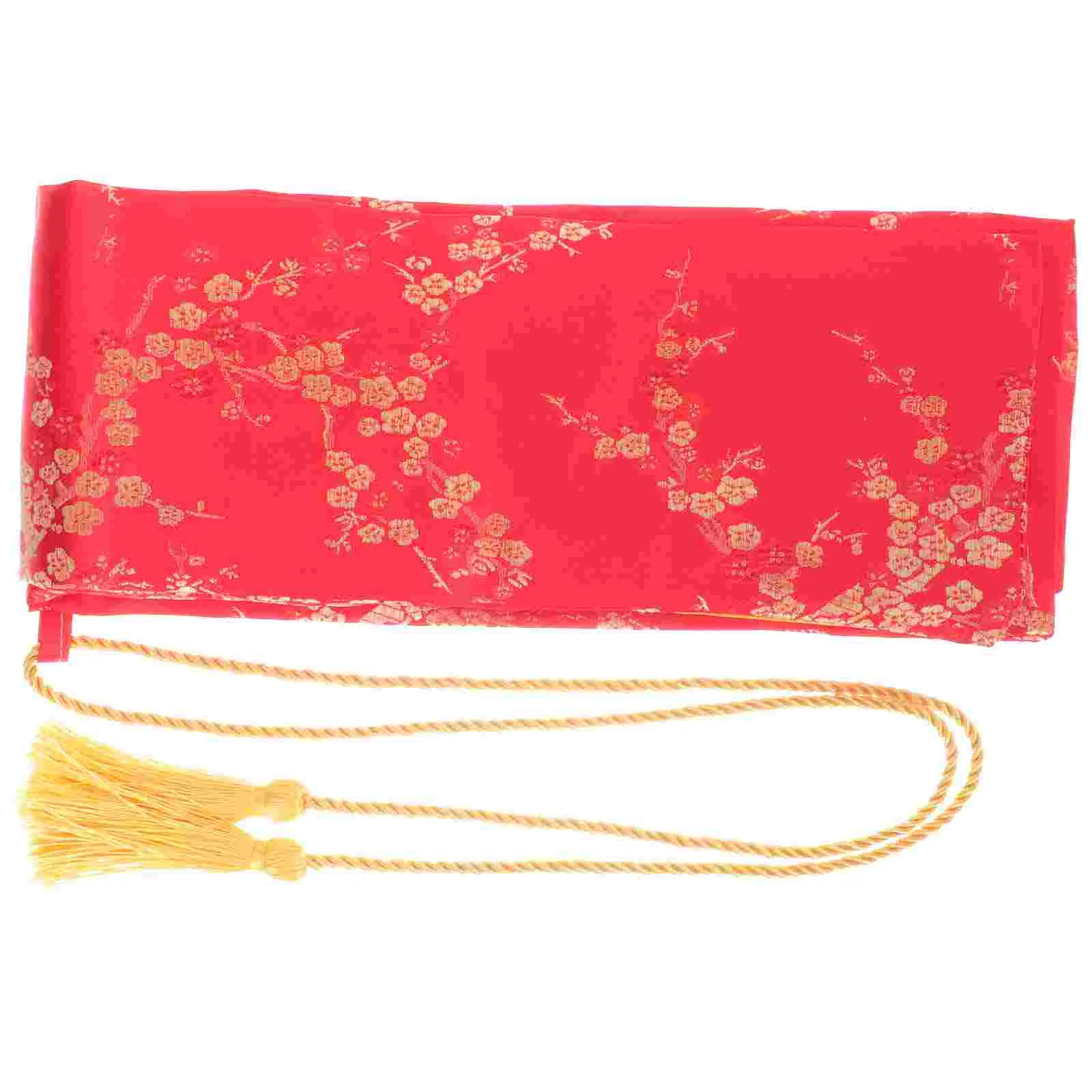 

Protective Bag Portable Silk Pouch Vintage Chinese Pouch Silk Bag