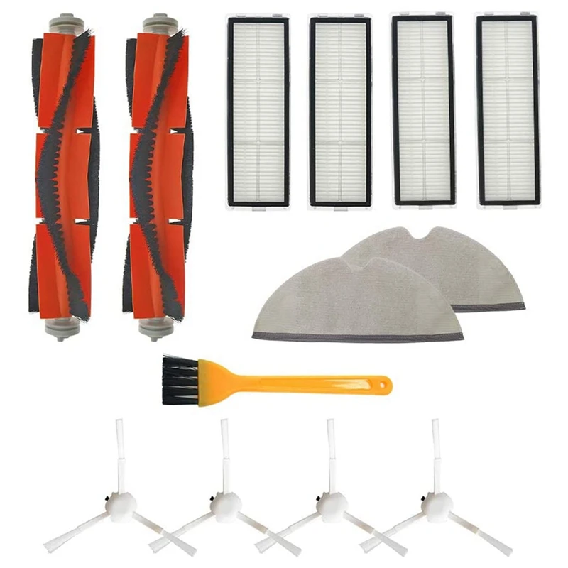 

HEPA фильтр основная щетка боковая щетка для робота-пылесоса Xiaomi Mijia 1C STYTJ01ZHM Dreame F9 инструмент для чистки швабры