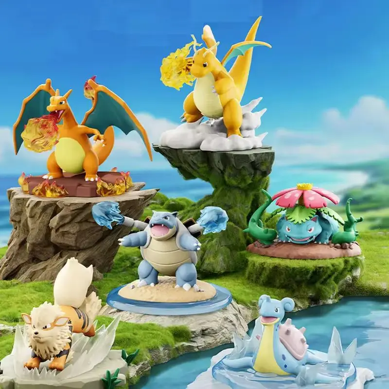 Модель Dragonite экшн-фигурки настольные игры аниме-фигурки арканиновые детские