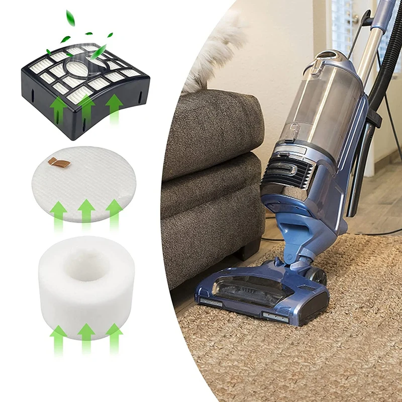 Replacement Filter Compatible For Shark NV680 NV681 NV682 NV800 Upright Vacuum Cleaner Accessories Parts