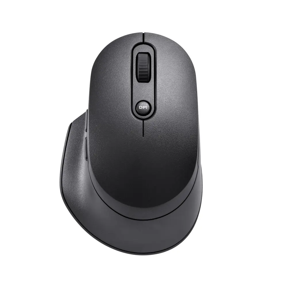 

Беспроводная эргономичная мышь, беспроводная Bluetooth USB Nano приемник, 5 кнопок, Черная