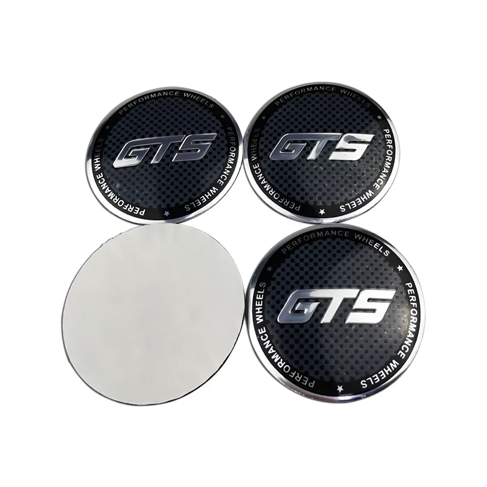 4 шт. значок GTS центральная наклейка на обод колеса автомобиля модифицированная