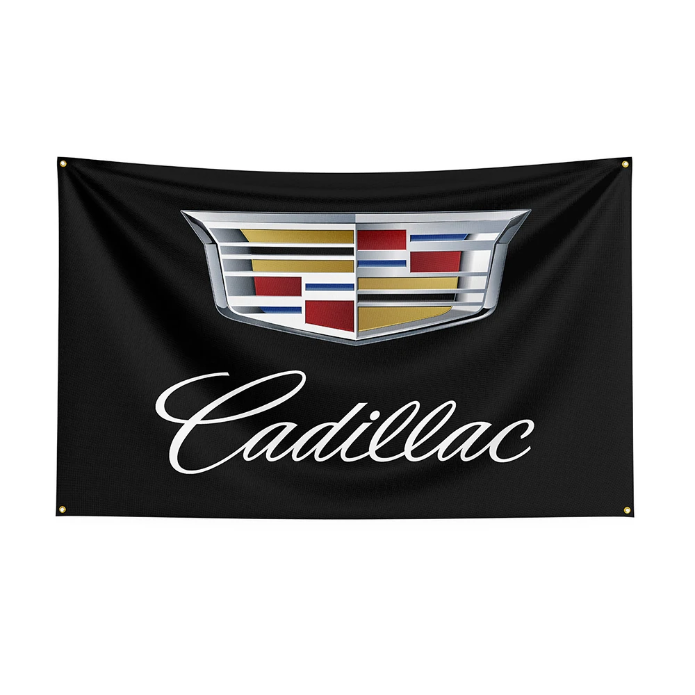 

90x150cm Cas Flag Polyester Printed Racing Car Banner For Decor