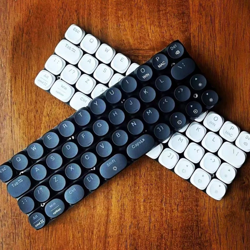 K54a Низкопрофильная проводная клавиатура 45-клавишная портативная красная