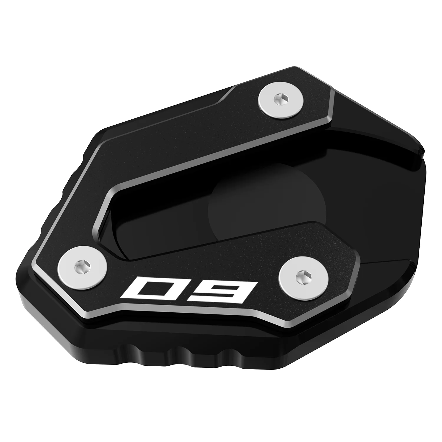 

Для YAMAHA MT07 MT 07 FZ07 2015-2026 MT09 FZ09 MT-09 SP 2015-2026 2025 аксессуары подставка для мотоцикла, удлинитель боковой подставки