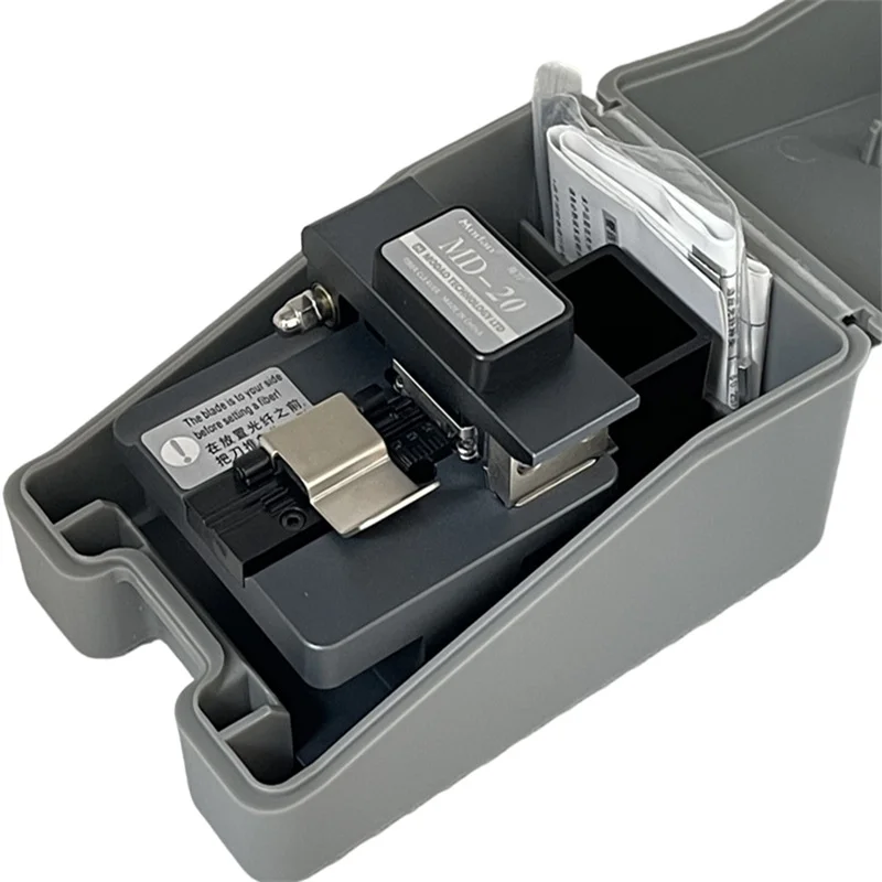 MD-20 Fiber Cleaver Optic Fiber Fusion Splicer Cable Cutter MD20 Cutting Knife Automatic Professional Cut Tool