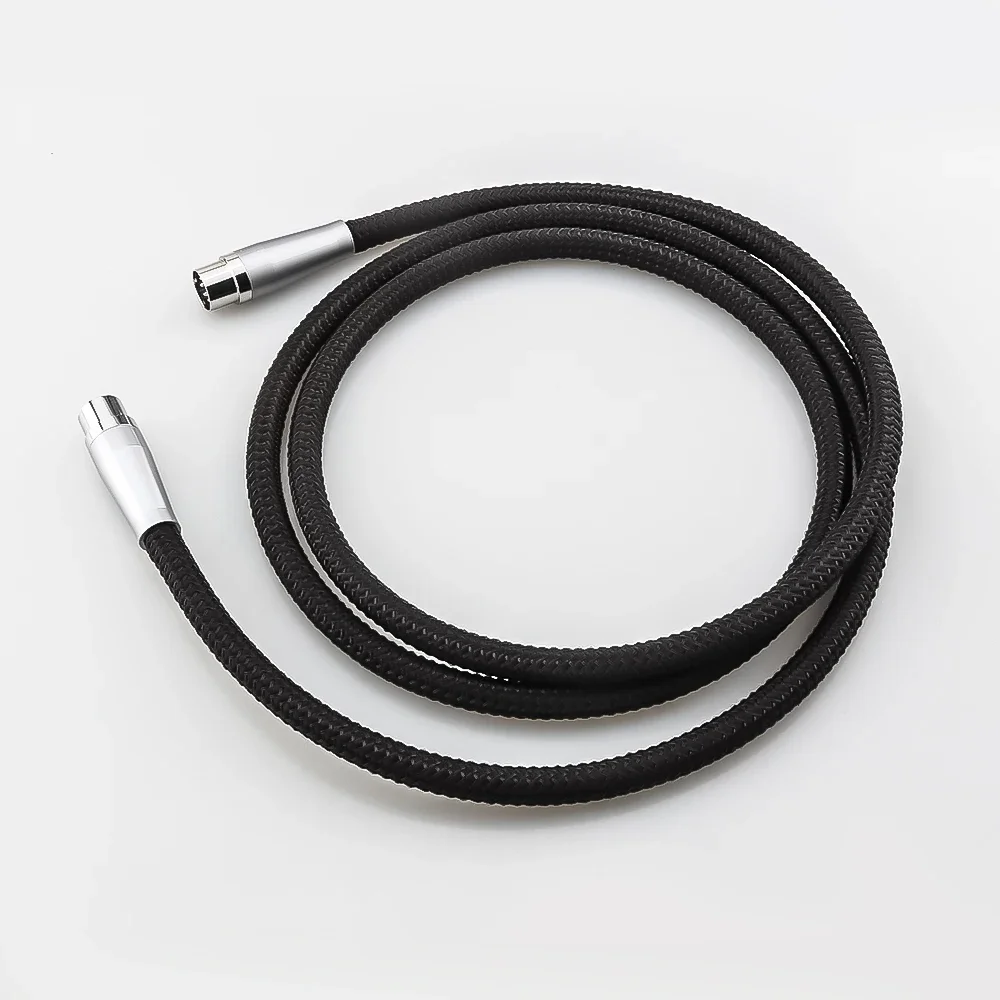 HI-End Чистое твердое серебро 5-контактный соединитель Hi-Fi от DIN до для Naim Quad