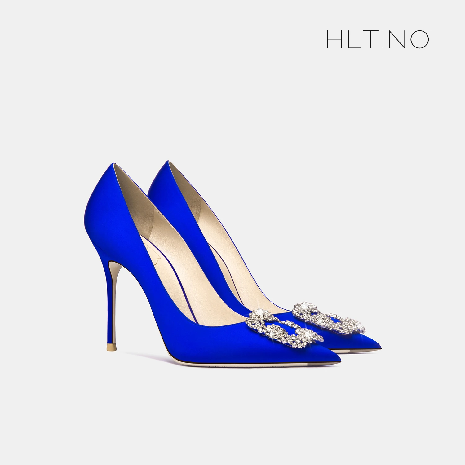 

Red Bottom Shoes Women Silk Thin Heel Stilettos Lady High Heeled Pumps Xmas Gifts Bride Sexy Pump Cystal Evening Wedding Dress