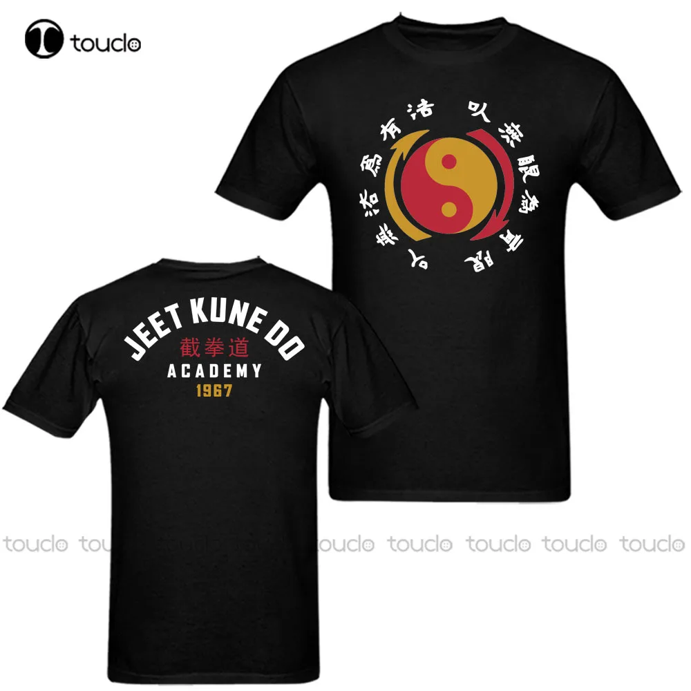 

Jeet Kune Do Academy Shirts Men Martial Artist Greatest Jeet Kune Do Wing Chun Dragon Art Tee T-Shirt Brand Clothing Men'S