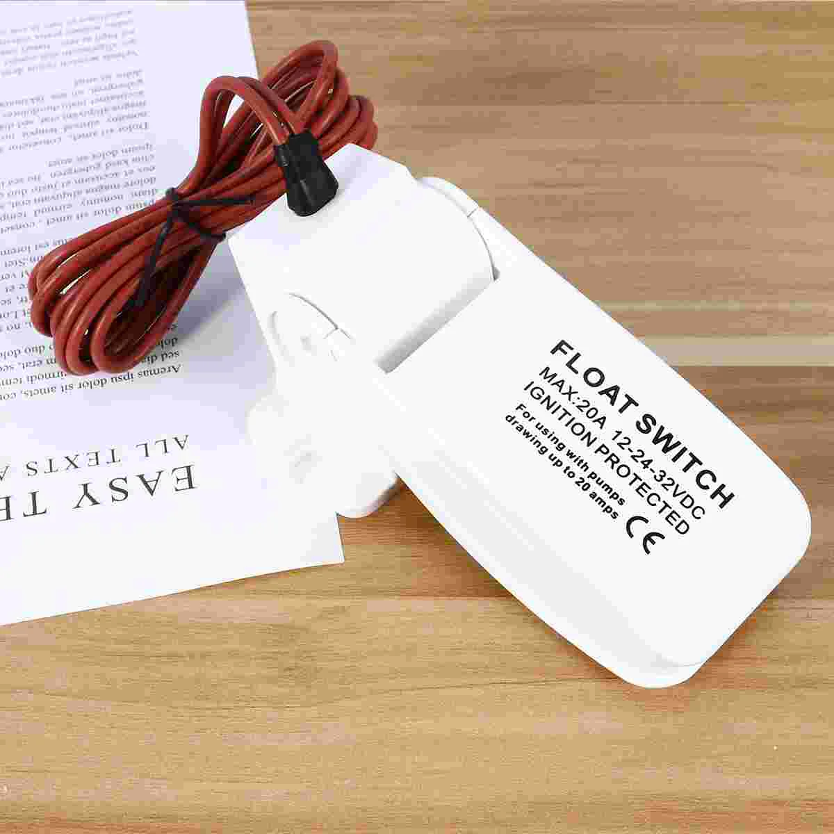 

12V Automatic Machine Bilge Pump Float Switch Electric Water Level Controller Switch Pump Accessory Water Level Controller