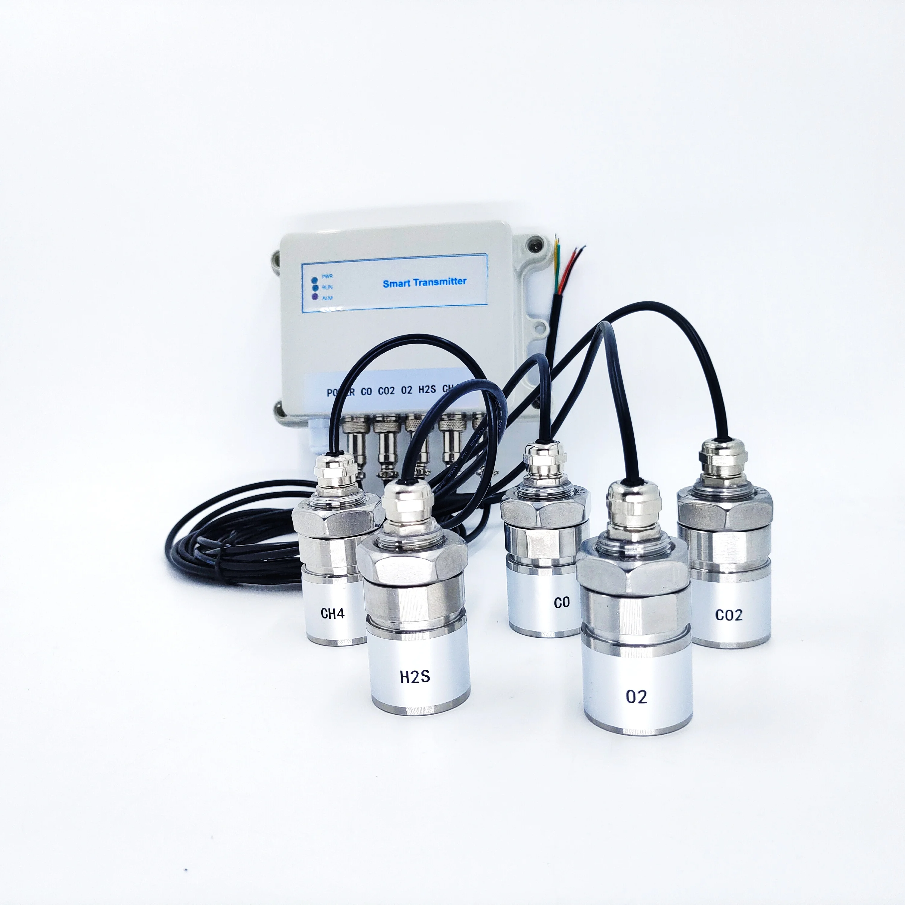 

Integrated Replaceable Gas Module Wall Mounted Air Quality Monitor