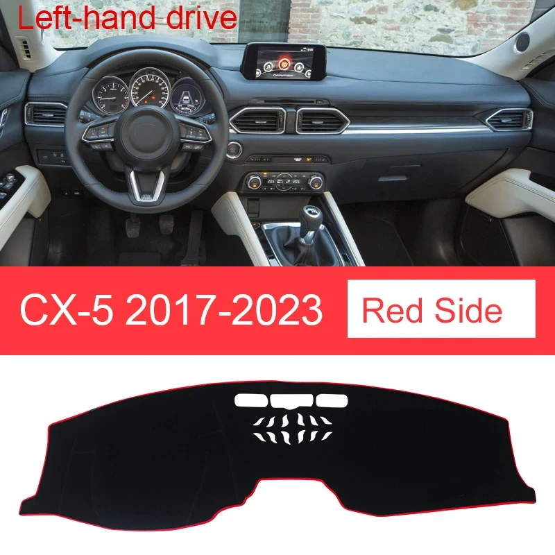 

Для Mazda CX-5 CX5 KF 2017 2018 2019 2020 2021 2022 2023 автомобильный солнцезащитный козырек на приборную панель, нескользящий коврик для стола, аксессуары