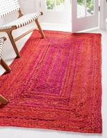 rug 100 cotton handmade modern living area carpet reversible decor runner rugs