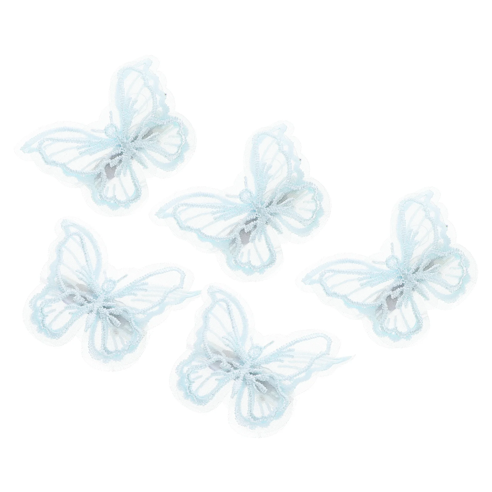 Заколка для волос девочек аксессуары девочек-бабочек свадебные заколки сетчатая