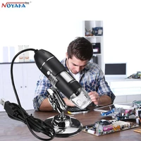 noyafa 1600x digital microscope camera 3in1 type c usb portable electronic microscope for soldering magnifier cell phone repair