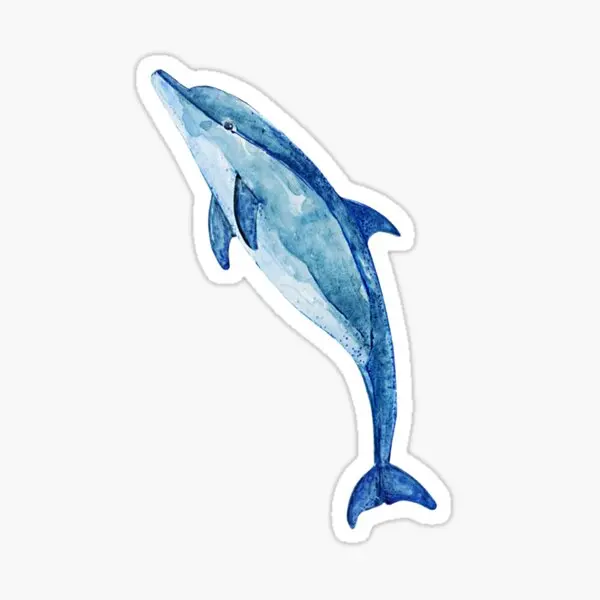

5 шт. наклеек с дельфином «узкий Дельфин» для мультяшных наклеек для гостиной художественные бутылки для воды домашний бампер для ноутбука настенный фон для детей