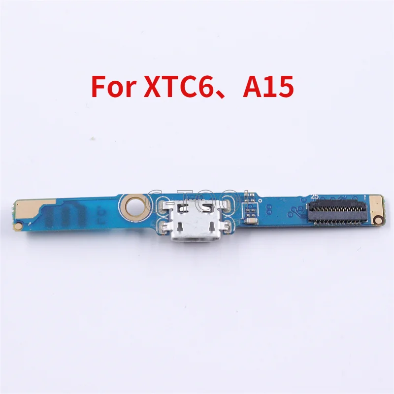 

1 шт. USB зарядное устройство Порт гибкий кабель для XTC6 、 A15 NFC док-коннектор для микрофона плата гибкий кабель