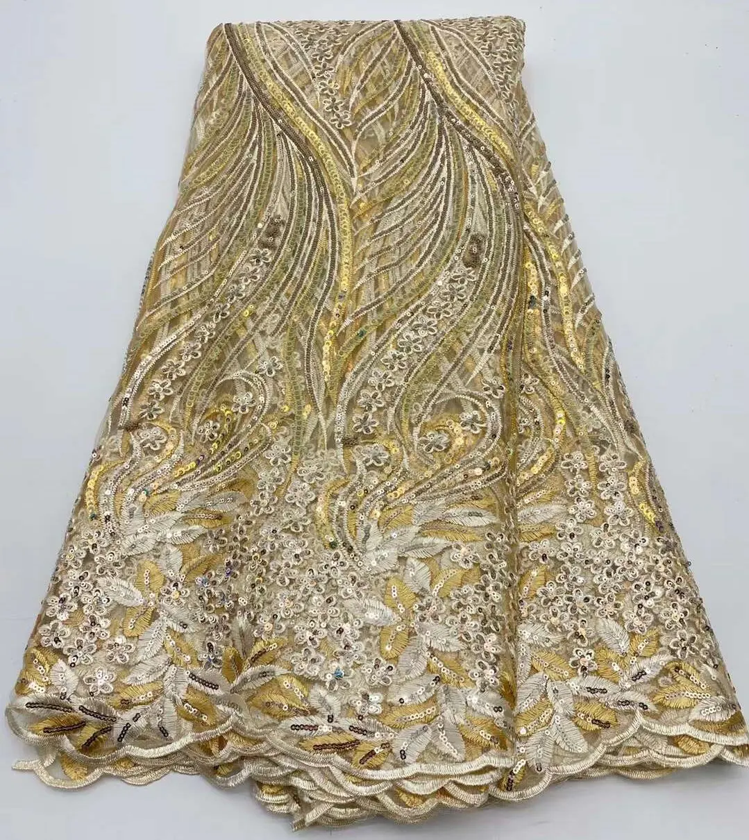 Рисунок 3 - Африканская кружевная ткань 2023