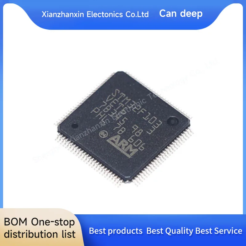 32-битные микроконтроллеры STM32F103VET6 STM32F103 103VET6 LQFP100, 1 шт./партия