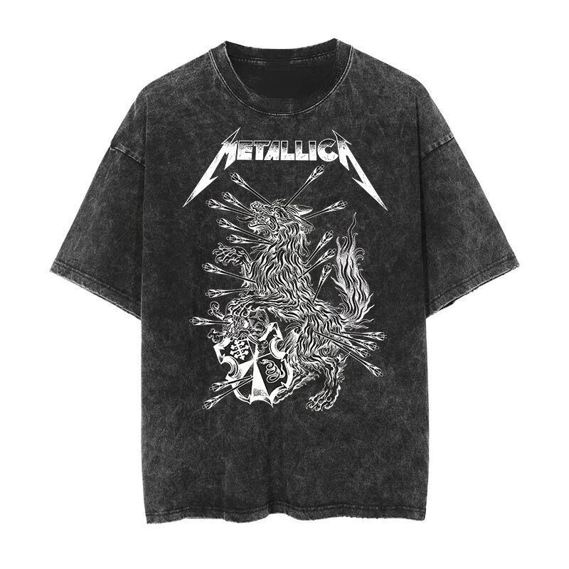 Футболка унисекс из мытого хлопка с коротким рукавом