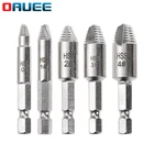 Экстрактор винтов, деревянные винты, железные винты, скользящие резьбы, удаление сломанной резьбы, высокоскоростной стальной инструмент для удаления сломанной проволоки, набор инструментов для извлечения 0-4 #