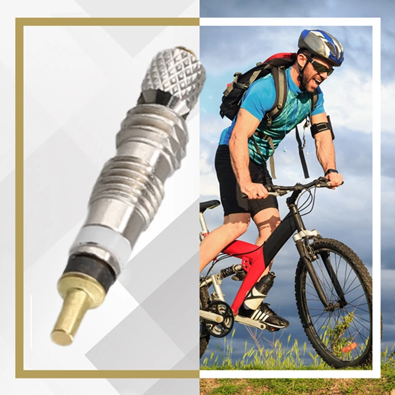 10-компонентный клапанный сердечник для велосипеда сменный бескамерный