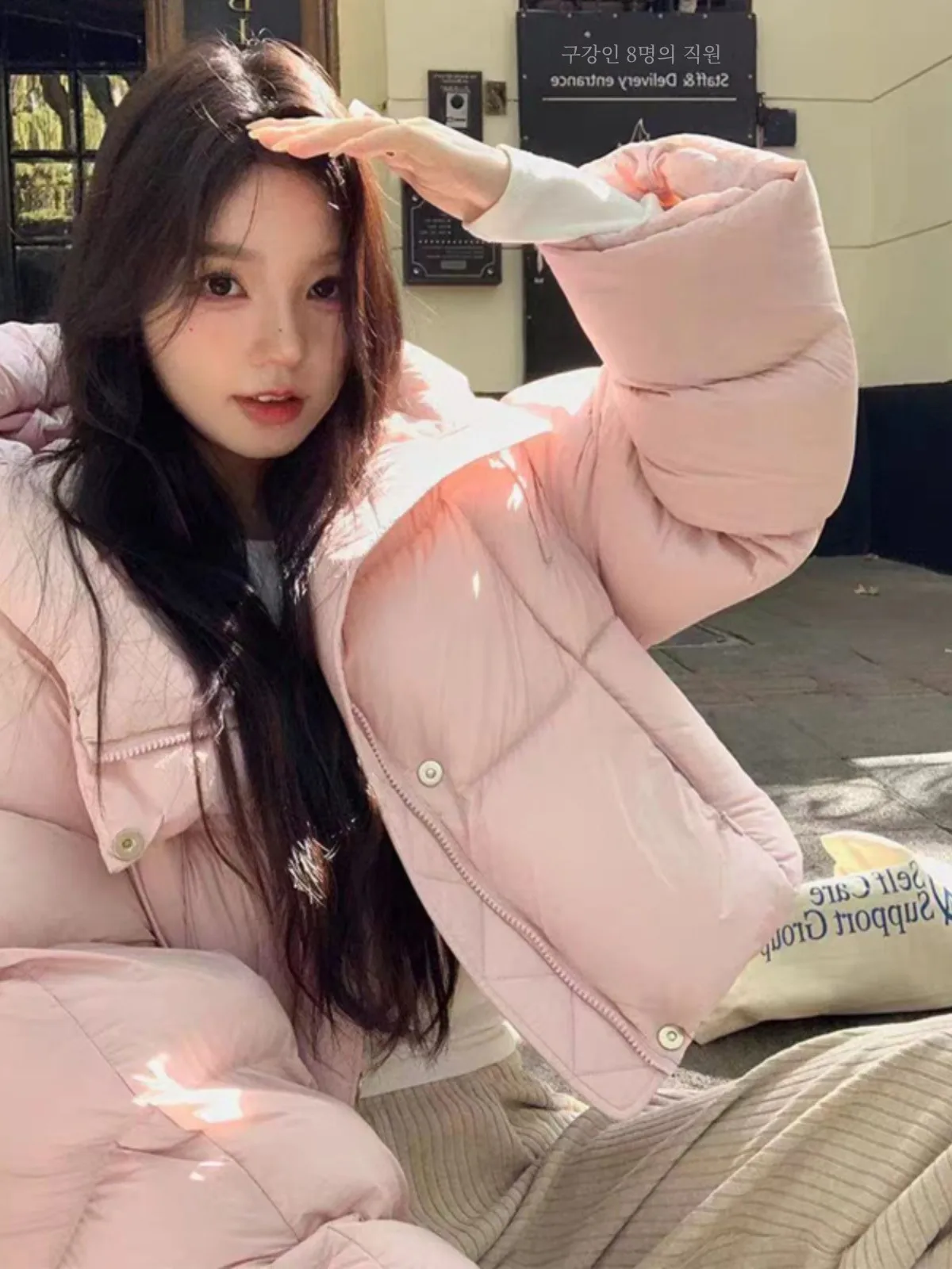 Зимний маленький короткий пуховик женский в стиле ретро американский Кэндалл