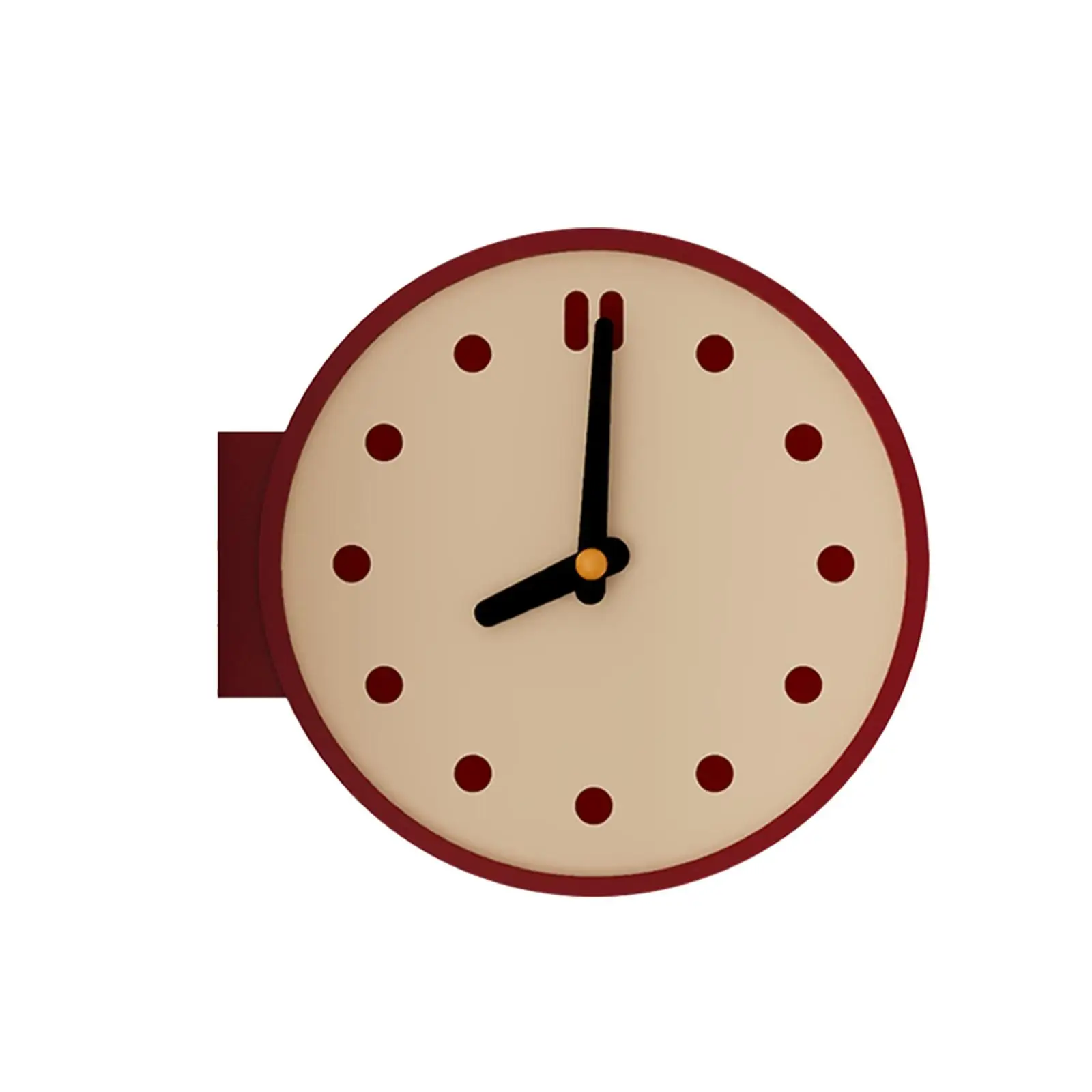 Corner Wall Clock Tabletop Clock Decorative Modern Watch Craft Art Stylish