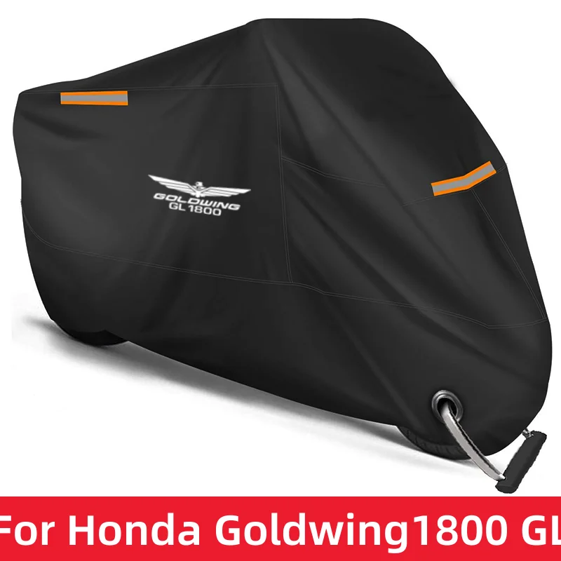 

Водонепроницаемый полный чехол для мотоцикла для Honda Goldwing 1800 GL1800 F6B 2002-2017, уличный УФ-защита от дождя и пыли, солнцезащитный козырек