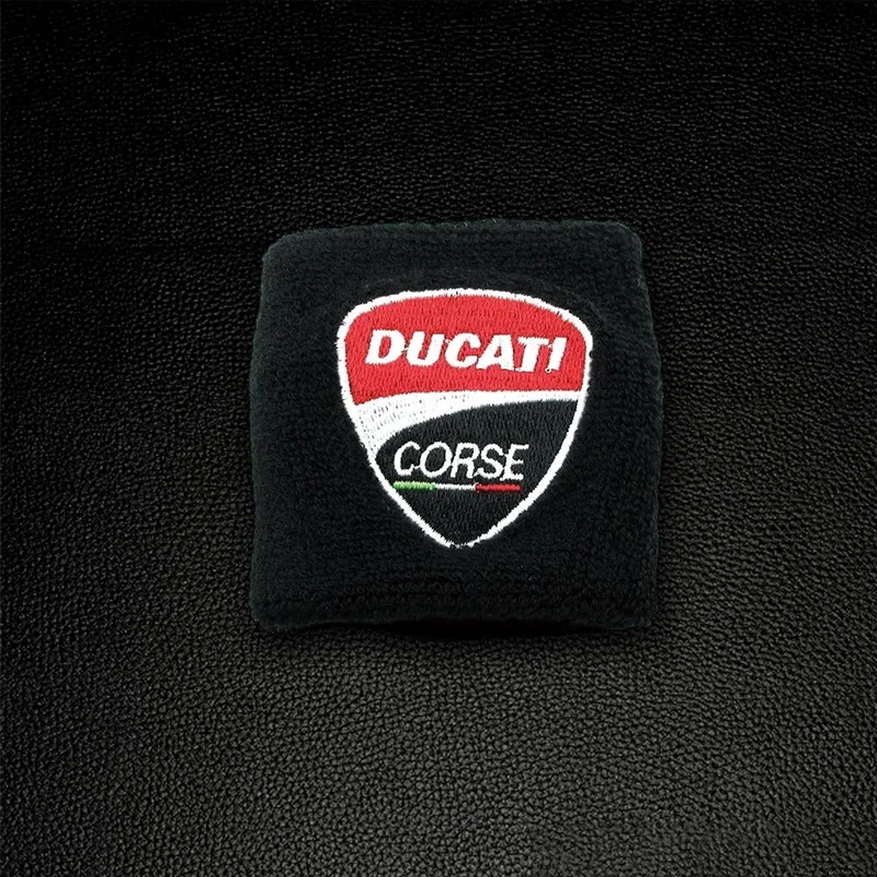 

Мотоциклетная вышивка, передняя жидкость, масляный тормозной резервуар, носок, чехол для Ducati Monster Panigale Diavel Superleggera V4 V2 Scrambler