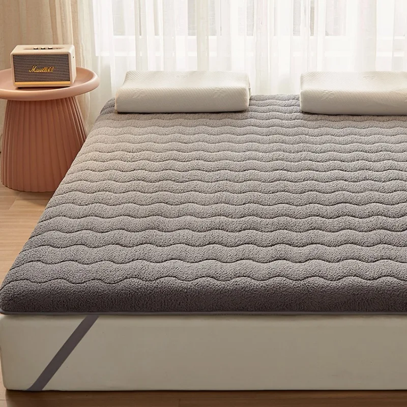 

Матрас шерстяной Гибридный Королевский, мягкий матрас с бесплатным возвратом, двойной татами для сна, удобная складная подушка, коврик, мебель для комнаты