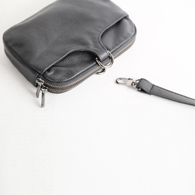 Роскошный мужской клатч из натуральной кожи Маленькие Ручные сумочки 100%