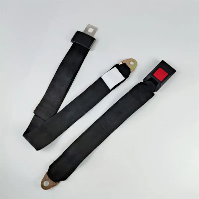 

Black Lap Belt Suitable For Most Vehicles Passenger Car Safety Belt Stand A Good Deal Of The Buckle Surface Is Bright