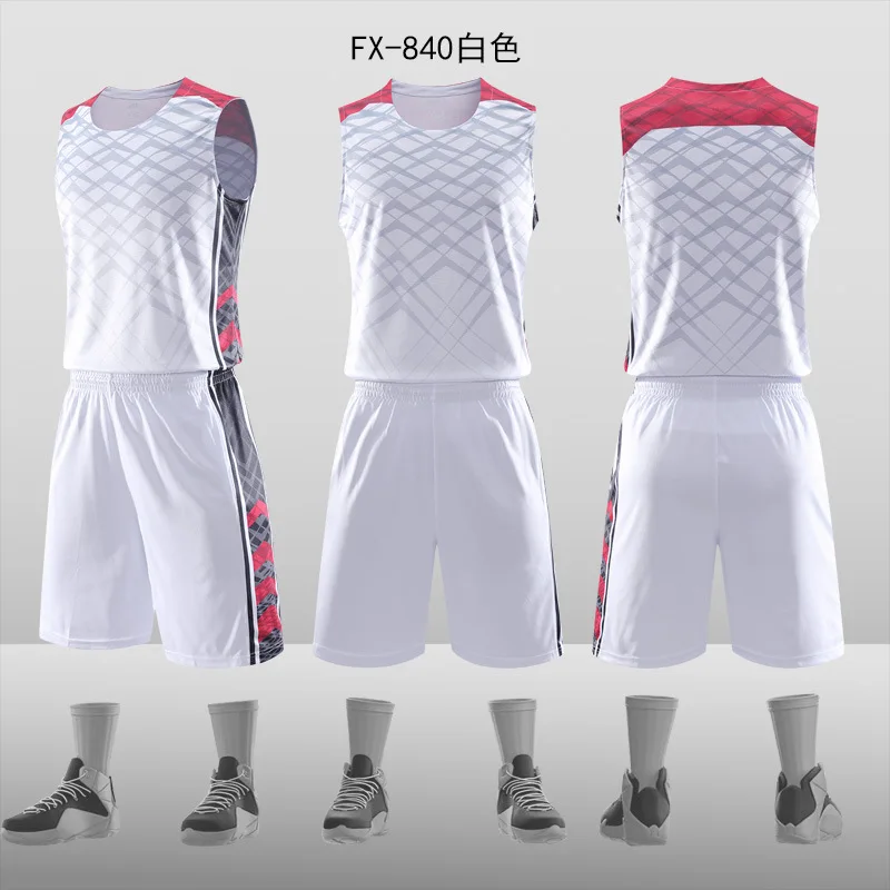 Customized Men's And Women's Basketball Jersey Set, Youth Quick Drying And Breathable Sports Training Clothing, 2023 New