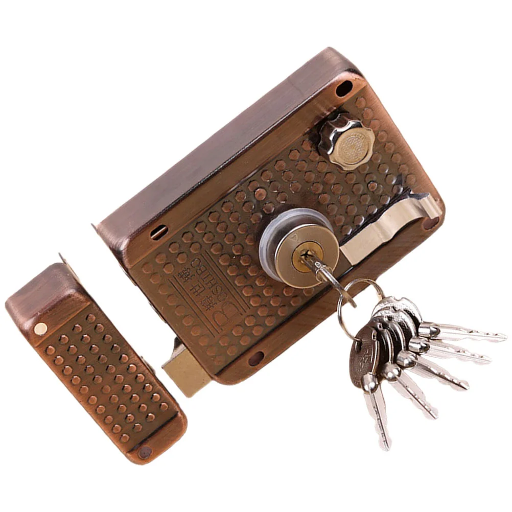 Дверной замок защелка винтажная фурнитура дверная ручка с болтовым крючком