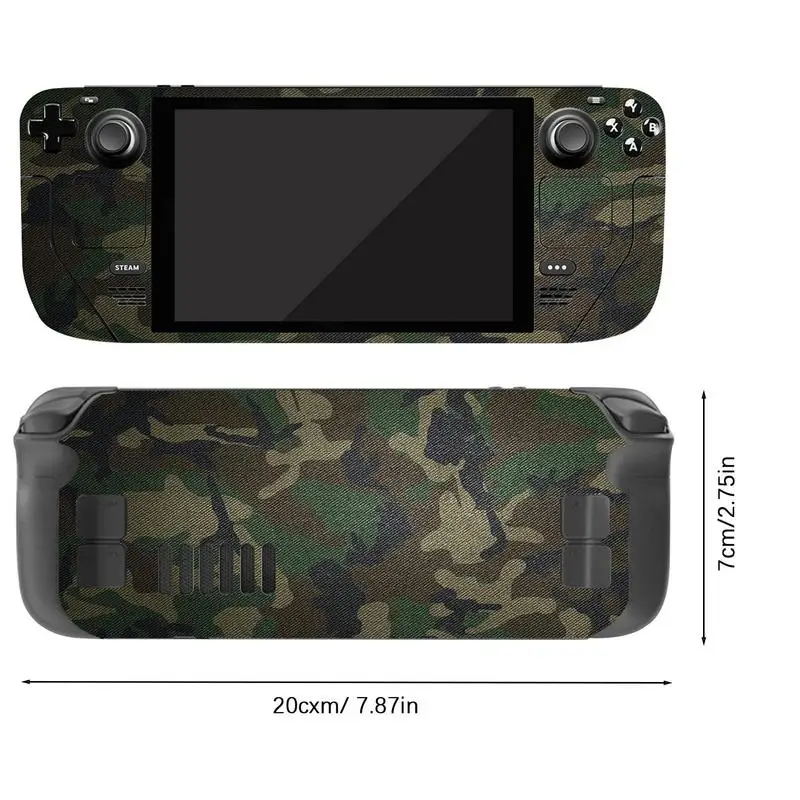 Folia ochronna na konsolę parową, naklejki na konsolę, odporne na zarysowania, pyłoszczelne, przenośny odtwarzacz gier, akcesoria 6 Folia ochronna na konsolę parową, naklejki na konsolę, odporne na zarysowania, pyłoszczelne, przenośny odtwarzacz gier, akcesoria 6