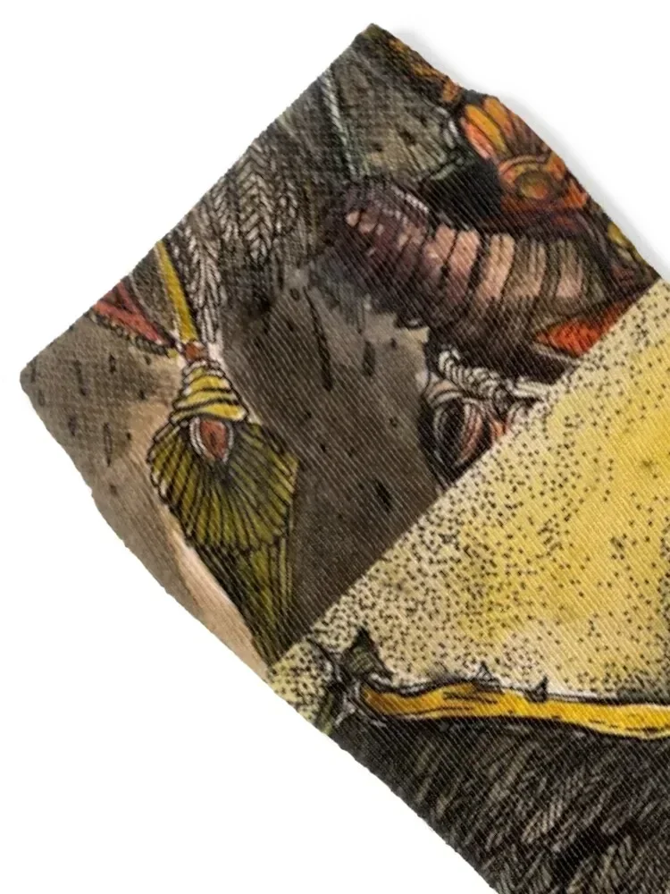 Носки Sanguinius зимние рождественские подарки японская мода мужские носки женские