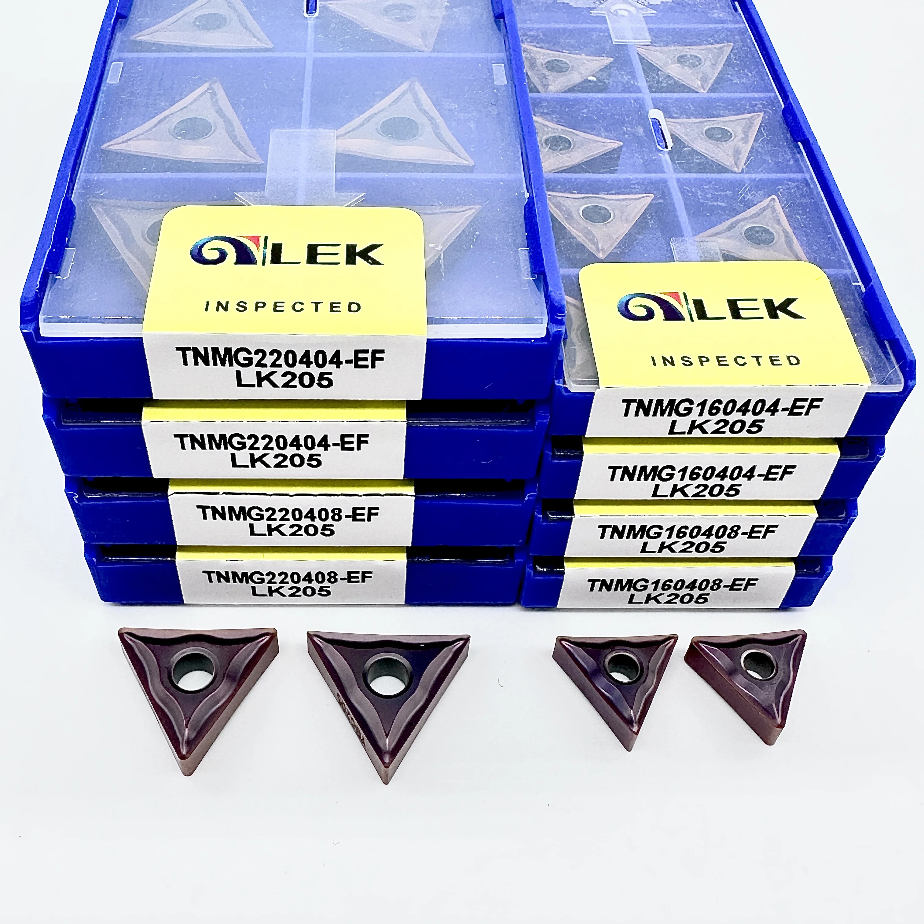 

Токарные вставки lek TNMG220404 TNMG220408