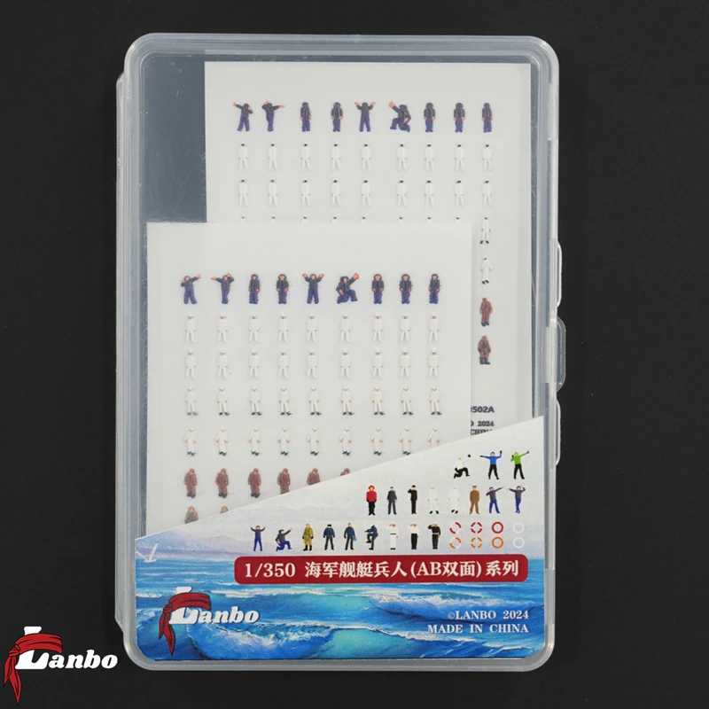 Модели Lanbo 3502A 1/350 Вторая мировая война Американский авианосчик Ground Crew &amp Pilots