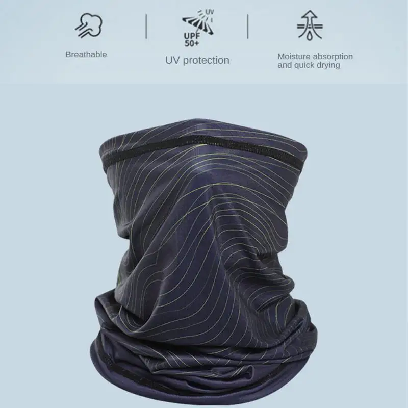 Маска для велоспорта с цифровой печатью и окрашиванием мягкая Upf50 + крутая ткань