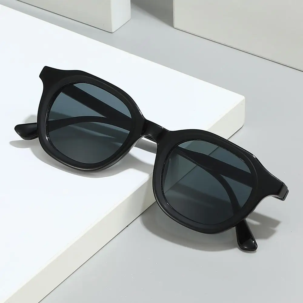 Овальные Солнцезащитные очки в стиле хип-хоп для мужчин и женщин