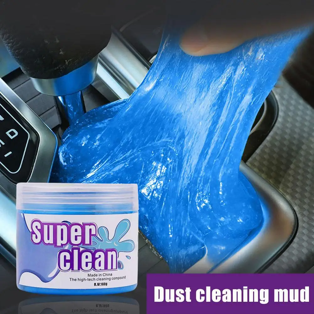 Super Dust Clean Clay Dust Keyboard Cleaner Slime Toys Cleaning Gel Car Gel Mud Putty Kit USB for Laptop Cleanser Glue