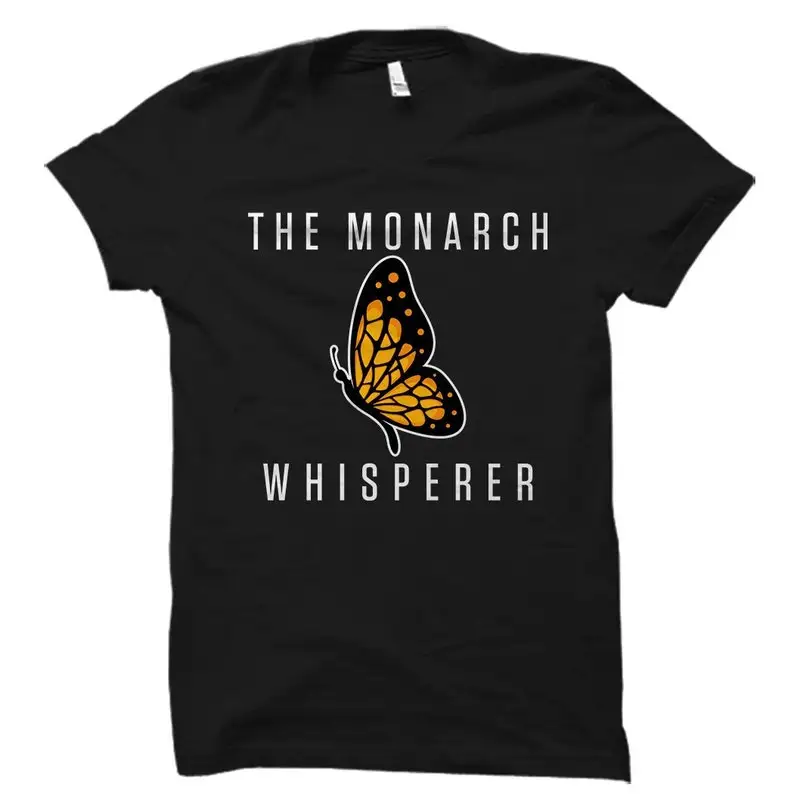 

The Monarch Butterfly Shirts Lepidopterist Shirt Butterfly Collector Gift Funny Graphic Cotton O Neck Short Sleeve woman tshirts